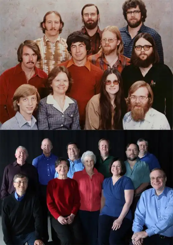 Тогда и сейчас: что стало с первыми сотрудниками Microsoft с фотографии 1978 года