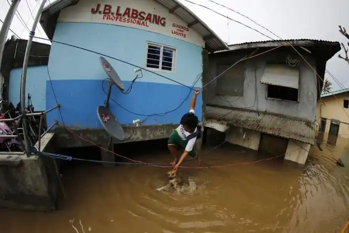Последствия мощного тайфуна «Хайма» на Филиппинах