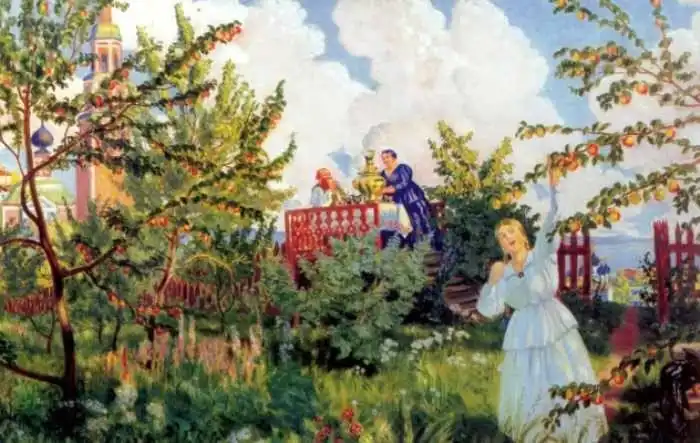 Загадка самой известной картины Кустодиева: кем на самом деле была «Купчиха за чаем»