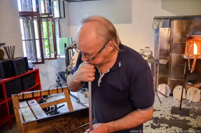 Как делают пузырьки в стекле