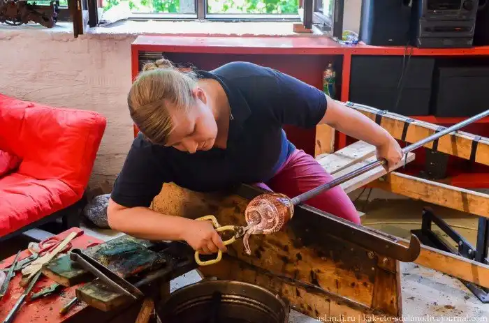 Как делают пузырьки в стекле