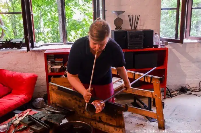 Как делают пузырьки в стекле