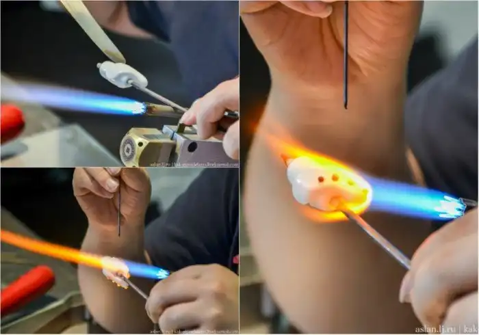 Как делают пузырьки в стекле