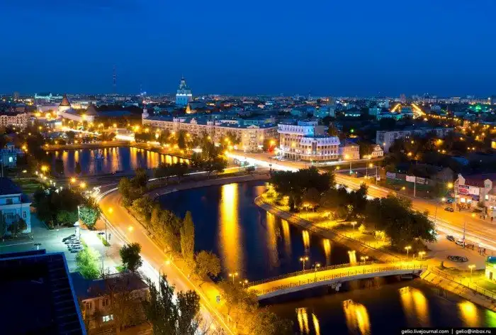 Астрахань с высоты: «жемчужина» Поволжья