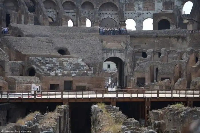 Римский Колизей изнутри