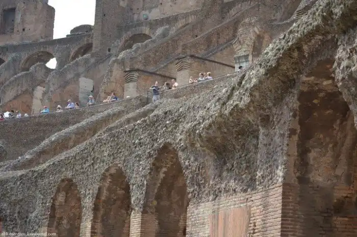Римский Колизей изнутри