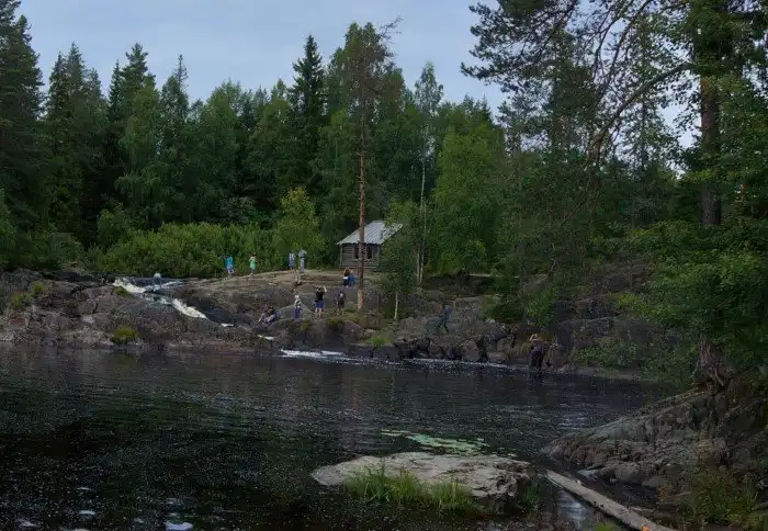 Зима в южной Карелии