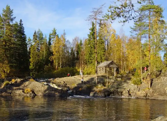 Зима в южной Карелии