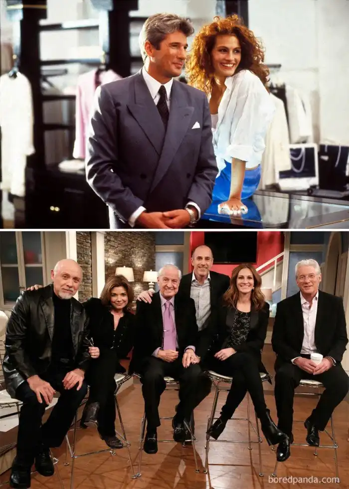 До и после: фотографии встреч съёмочных групп культовых фильмов, которые заставляют нас почувствовать себя старыми