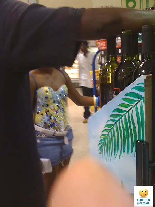 Экстравагантные покупатели Walmart