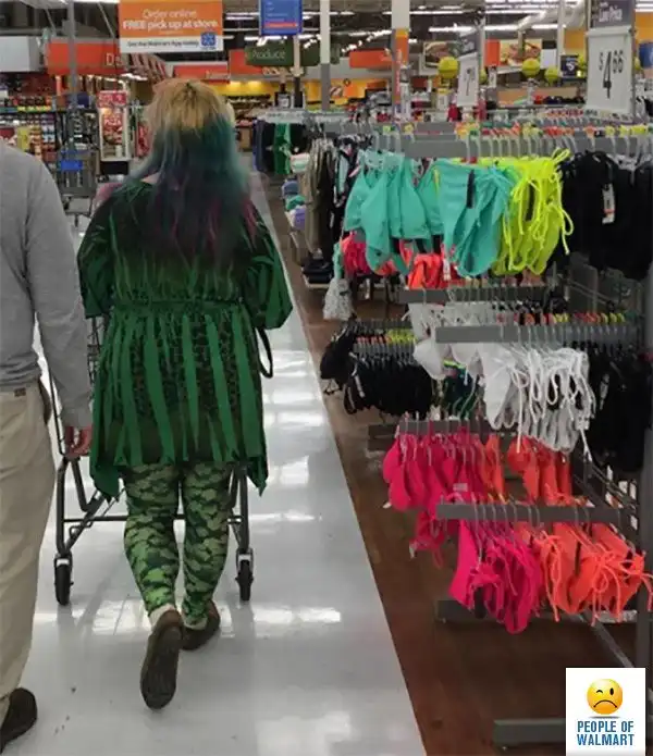 Экстравагантные покупатели Walmart