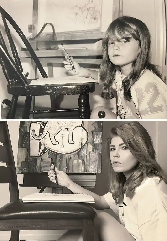 Как мы взрослели: до и после