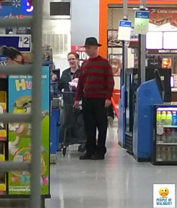 Экстравагантные покупатели Walmart