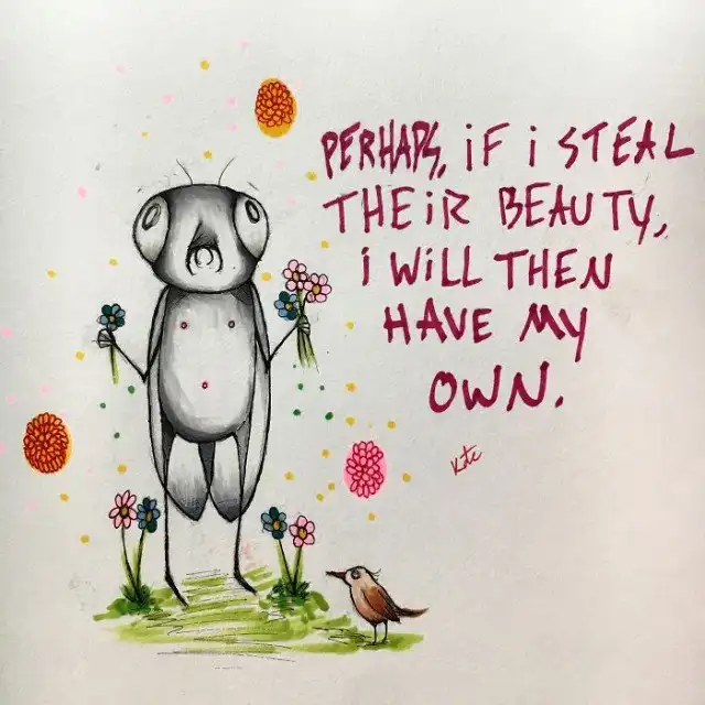 Рисунки девушки, страдающей шизофренией