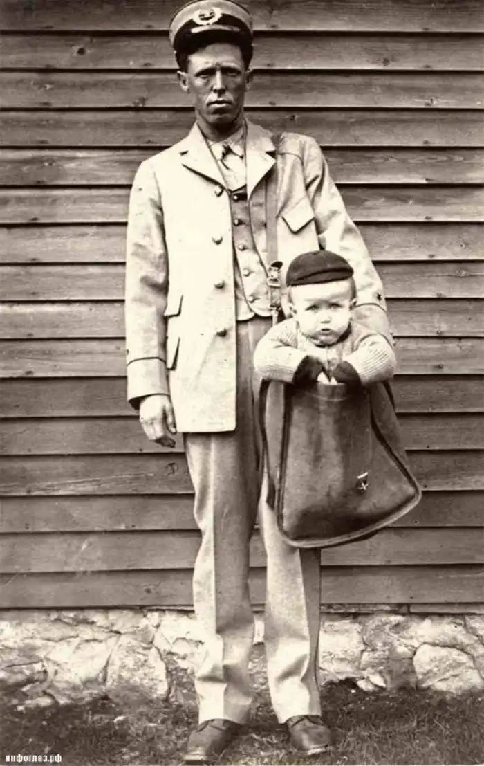 В ХХ веке в США детей отправляли по почте