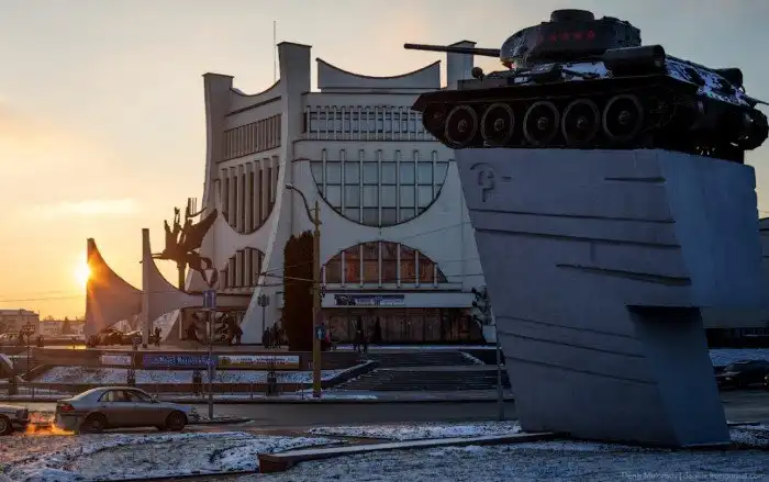 Прогулка по белорусскому Гродно