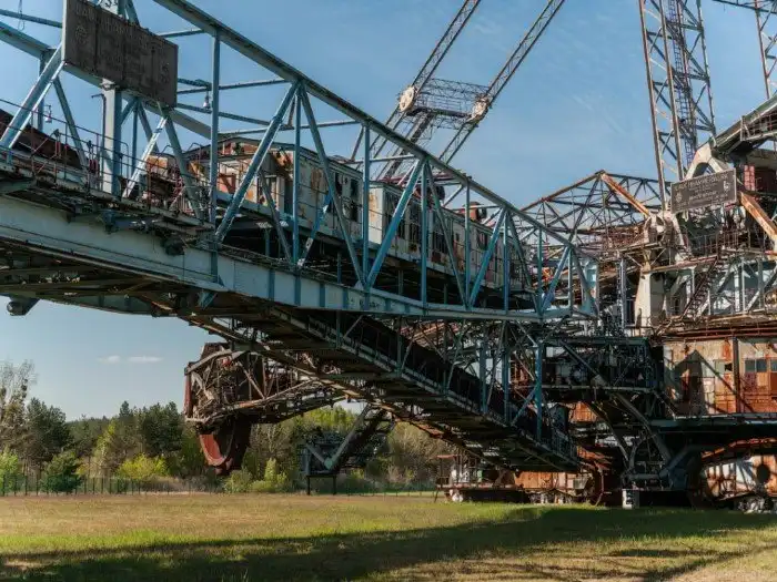 Заброшенный экскаватор Bagger 258
