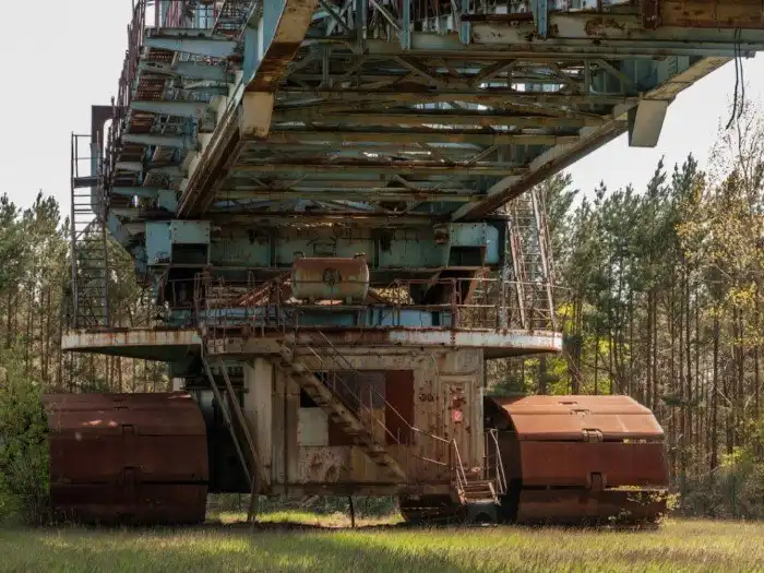 Заброшенный экскаватор Bagger 258