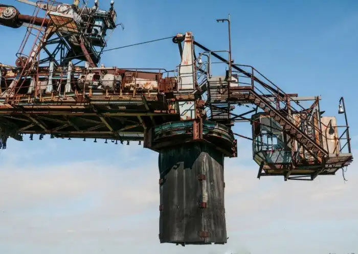 Заброшенный экскаватор Bagger 258