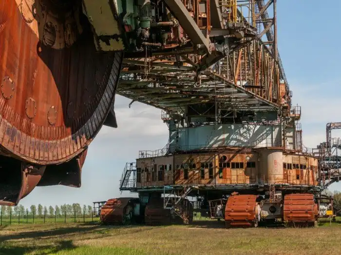 Заброшенный экскаватор Bagger 258