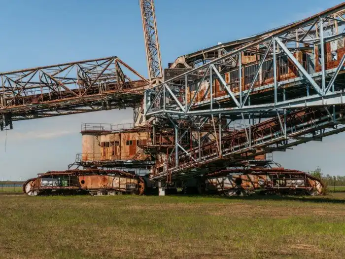 Заброшенный экскаватор Bagger 258