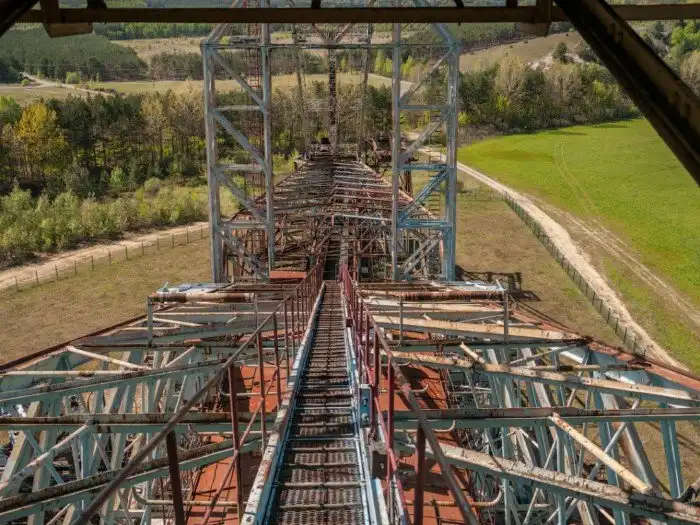 Заброшенный экскаватор Bagger 258