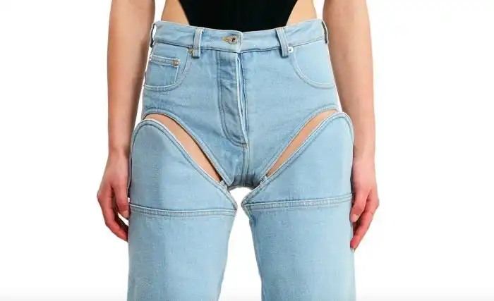 Джинсы, которые могут превращаться в ультракороткие шорты