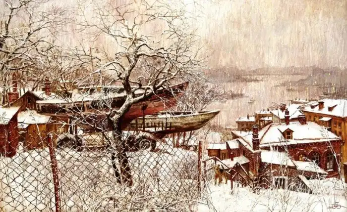 Очарование старого города в картинах Евгения и Оксаны Осиповых