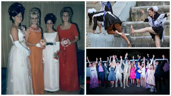 Выпускные вечера: тогда и сейчас