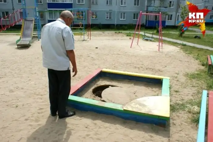 Опасная песочница в Кемеровской области