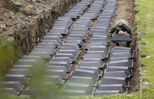 Под Санкт-Петербургом перезахоронили останки 1386 немецких солдат