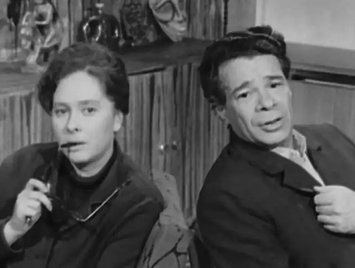 За кадром фильма «Служебный роман»