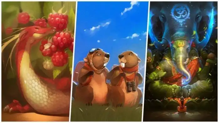 Чудесные иллюстрации Александры Хитровой