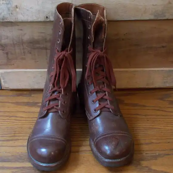 Красно-коричневые полевые ботинки M1948 армии США
