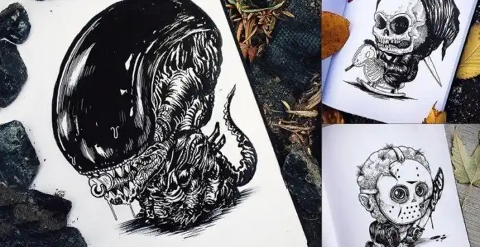 Как знаменитые чудовища, монстры и злодеи выглядели бы в колыбели