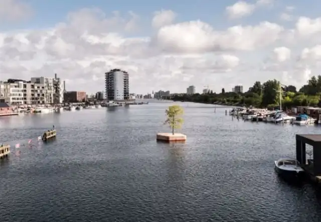 Искусственные плавучие острова, как место для отдыха