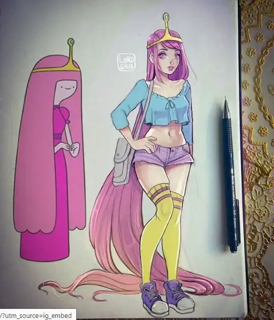 Художница показала, как выглядели бы героини популярного мультсериала в реальной жизни