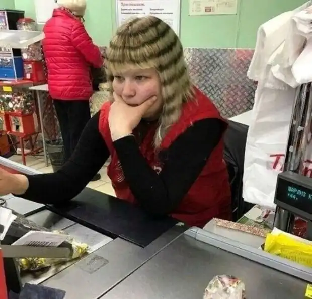 Странные прически