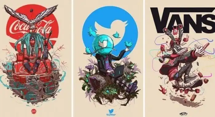 Художник показал, как бы выглядели известные бренды, если бы они были человекоподобными