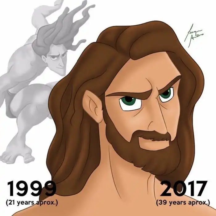 Сколько лет героям Диснея? Художник показал, как бы выглядели персонажи мультфильмов сегодня