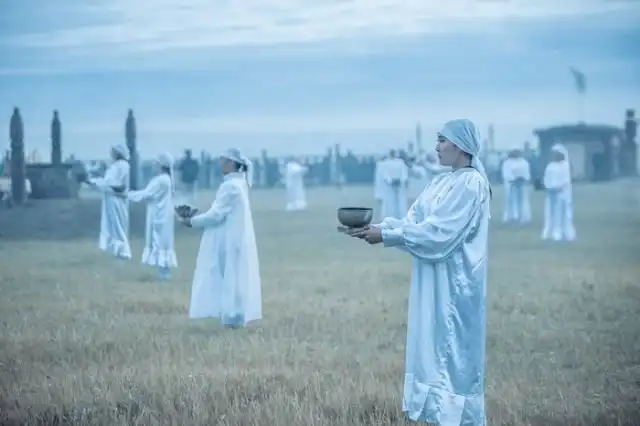 Празднование Ысыах - встреча солнца на Севере России