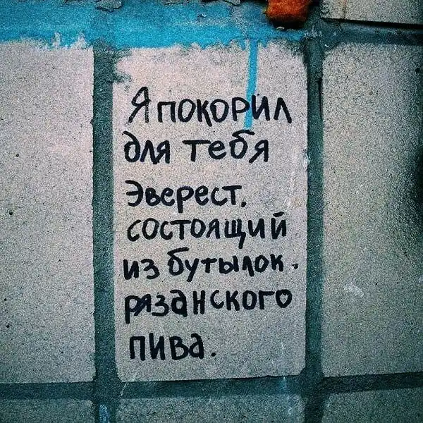 20 по-настоящему забавных примеров вандальных надписей