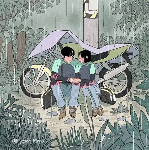 Художник из Южной Кореи рисует настоящую любовь