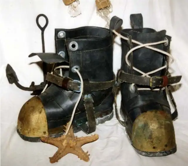 Как вы думаете, для чего использовались такие ботинки?