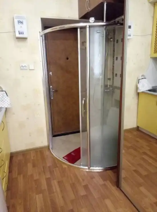 Совмещенный санузел в квартире-студии