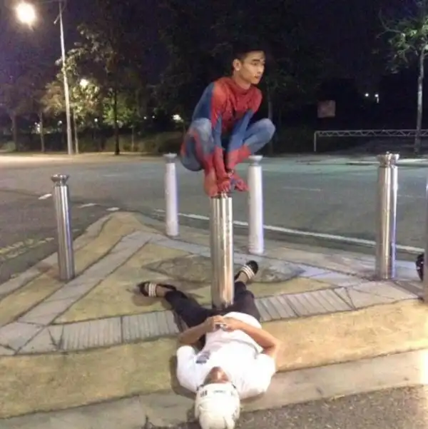 За кадром: Человек-паук на "вершине мира"