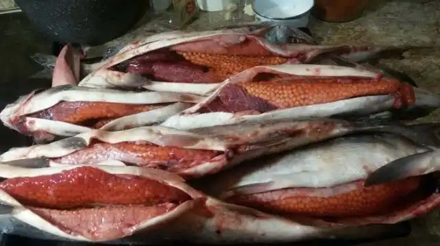 Купили рыбу в магазине, и она оказалась с сюрпризом