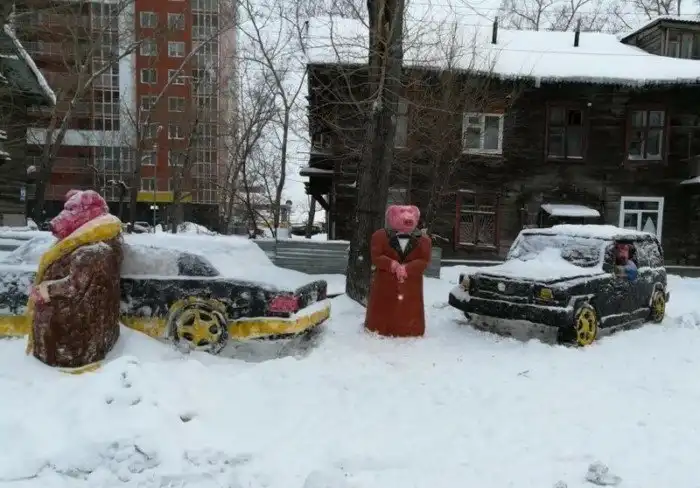 25 снеговиков, которых лепили креативные люди