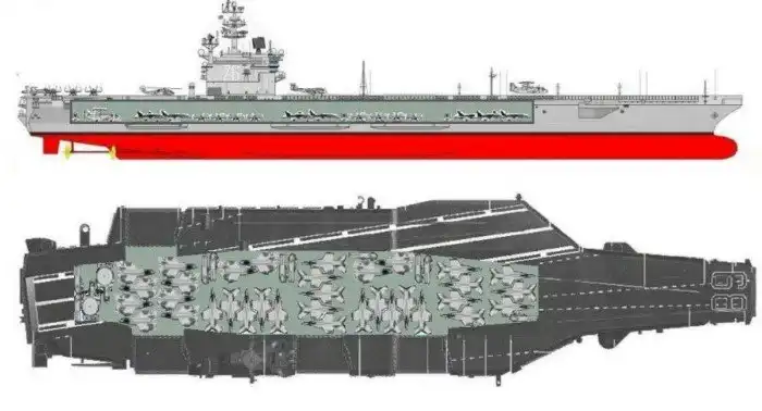 Куда авианосцы "прячут" свои самолеты?