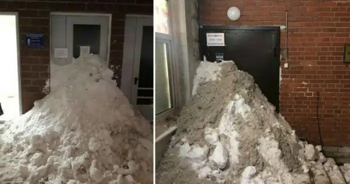 Снежный бунт россиян: в стране начали закапывать управляющие компании